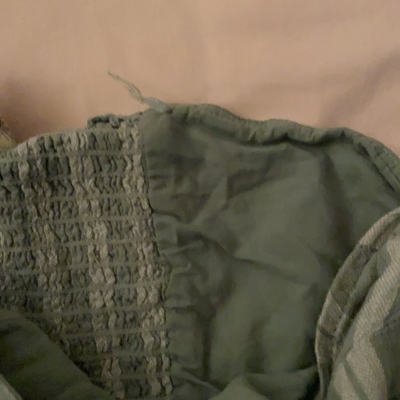 Universal thread dress striped summer m green - Picture 6 of 9